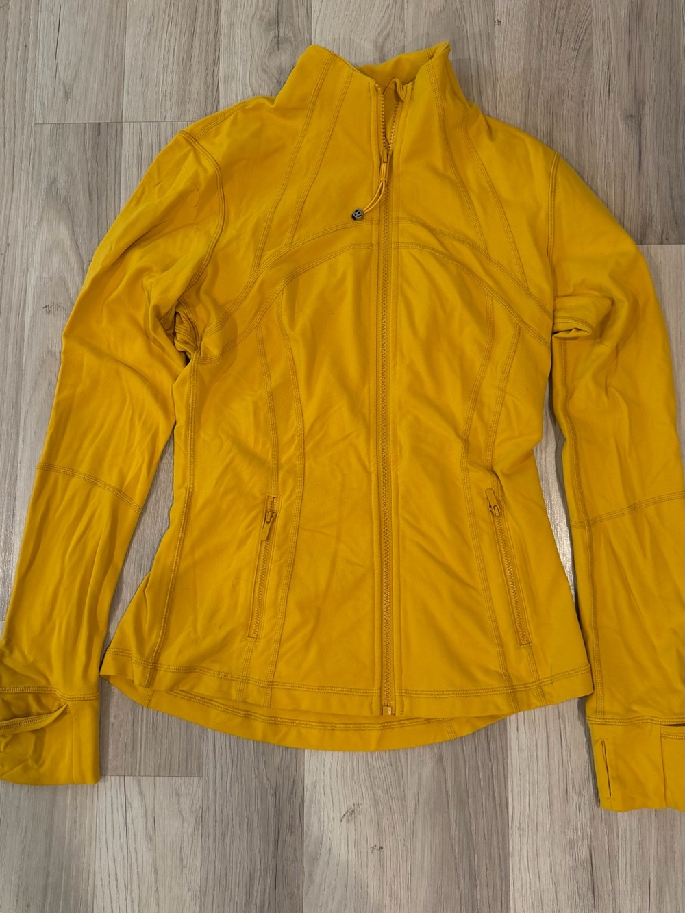 lululemon athletica Yellow Full-Zip Define Jacket